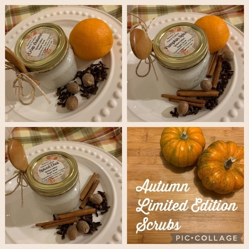 Pumpkin Spice sugar scrub: hand crafted, all natural. Limited edition fa… - Picture 3 of 11